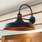 Vaxcel Dorado 18-in. W Metal Bronze Farmhouse Barn Motion Sensor Dusk to Dawn Outdoor Wall Light T0649 - alternate 1